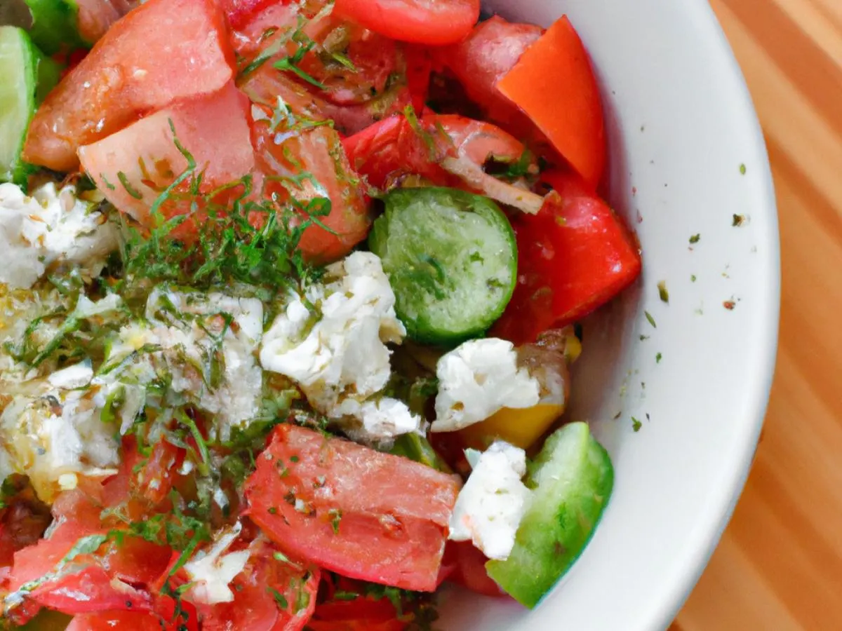 Mediterranean Side Salad Mediterranean Side Salad