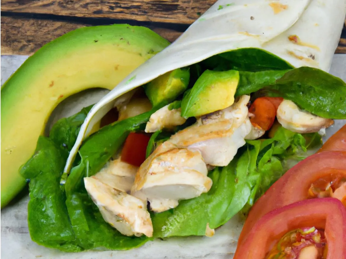 California Wrap w/ Corn Salad Box