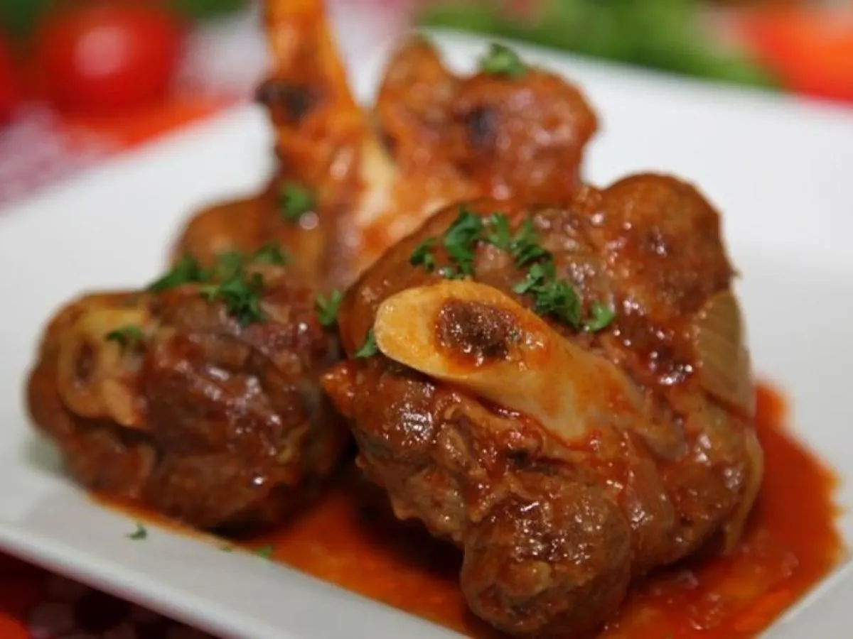 Lamb Shank with Vegetables