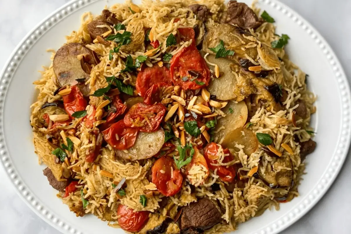 Lamb Makloubeh