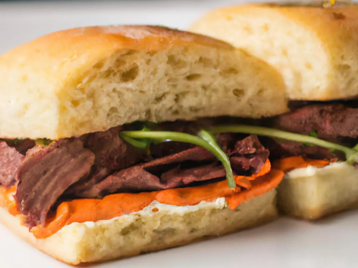 Roast Beef Sandwich Roast Beef Sandwich