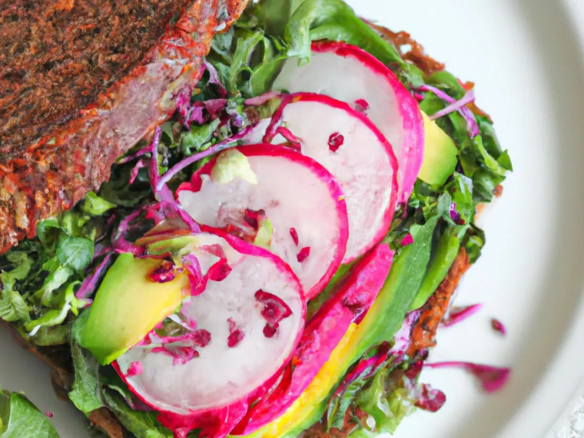 Summer Veggie Sandwich Summer Veggie Sandwich
