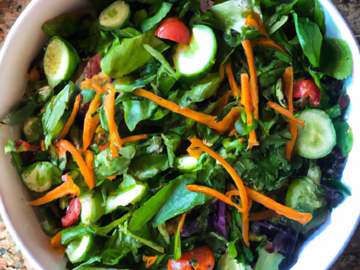 Fresh Herb Garden Salad Fresh Herb Garden Salad