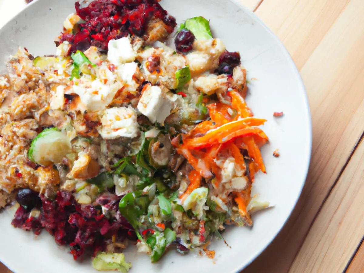 American Salad with Tofu American Salad with Tofu