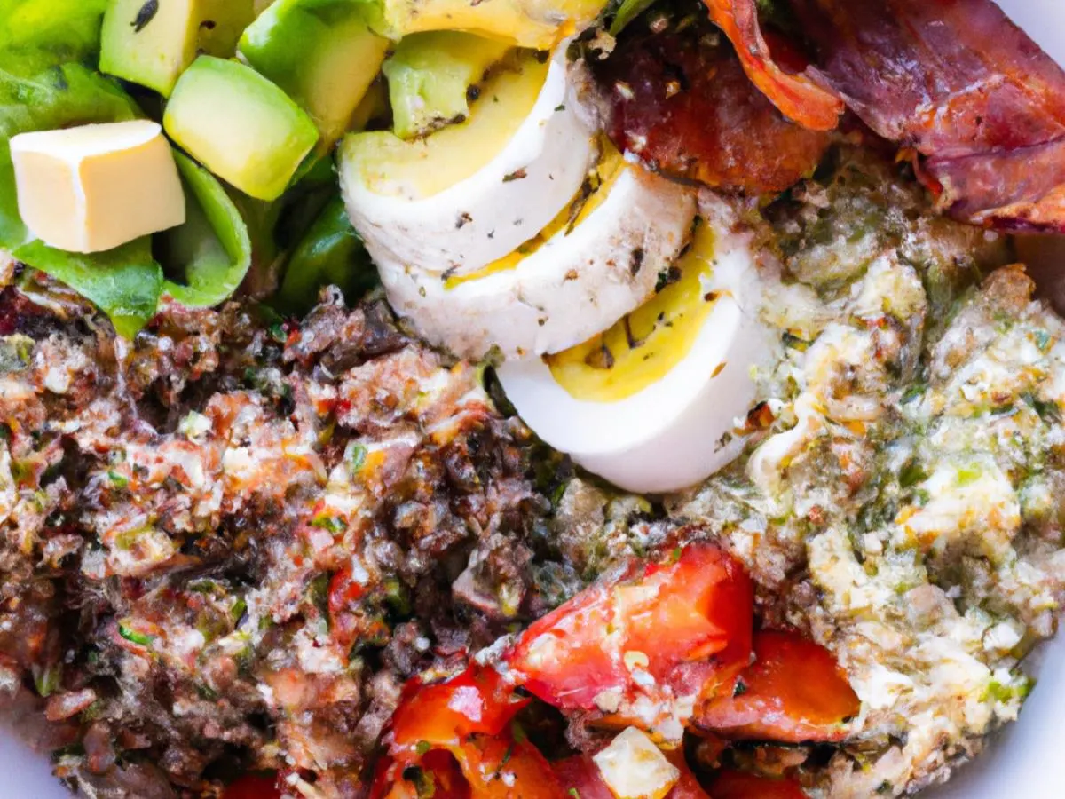 Cobb Salad with Hard-boiled Eggs Cobb Salad with Hard-boiled Eggs