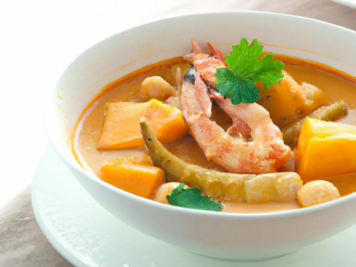 Yellow Curry Shrimp
