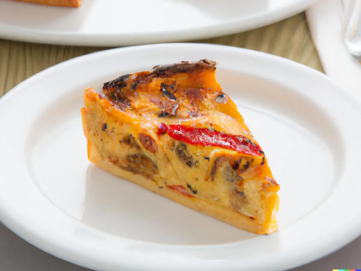 Swiss and Roasted Pepper Quiche Swiss and Roasted Pepper Quiche