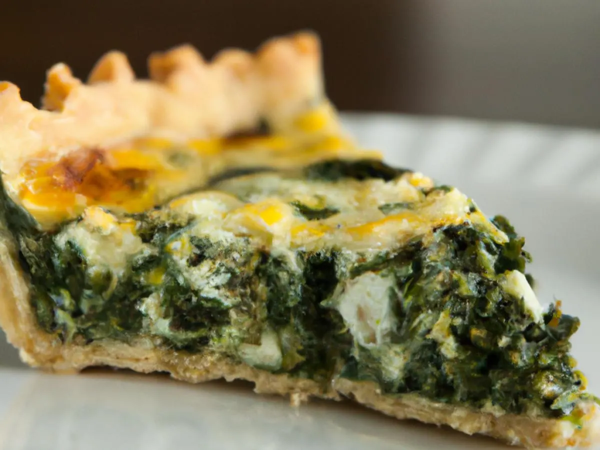 Spinach and Pepper Jack Quiche Spinach and Pepper Jack Quiche
