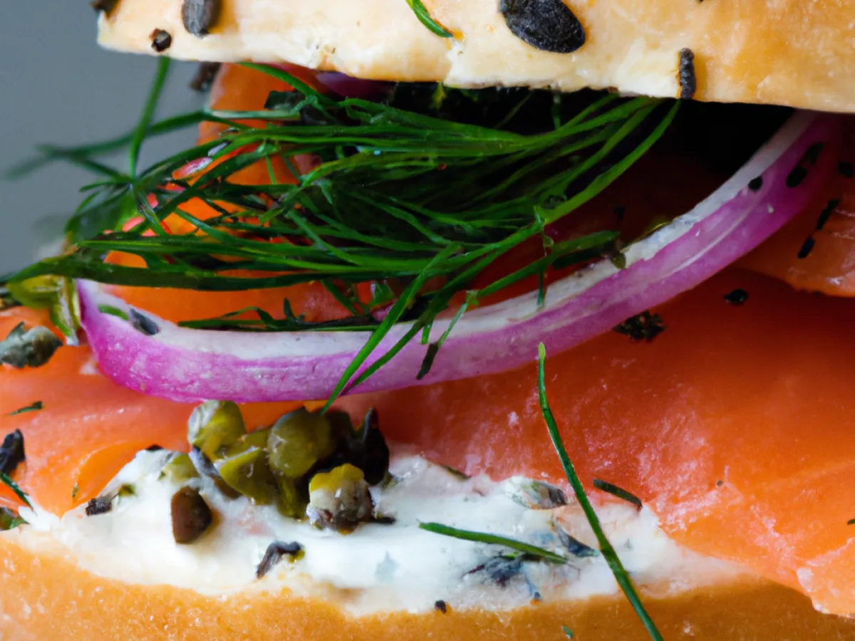 Gluten Free Lox of NYC Sandwich Gluten Free Lox of NYC Sandwich