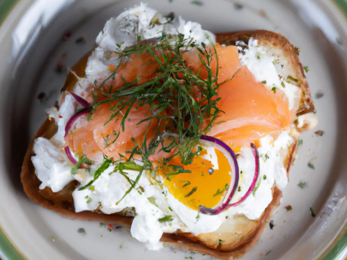 Dill Loxy Open Face Toast Dill Loxy Open Face Toast