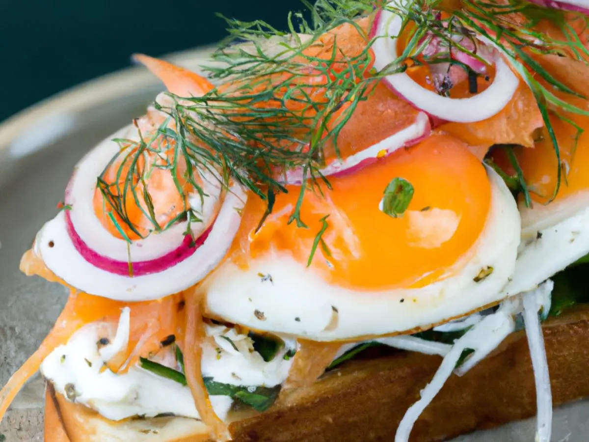 Gluten Free Dill Loxy Open Face Toast Gluten Free Dill Loxy Open Face Toast
