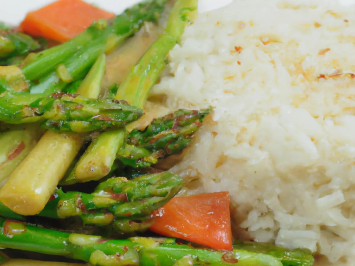 Stir Fried Asparagus Veggie Box Stir Fried Asparagus Veggie Box