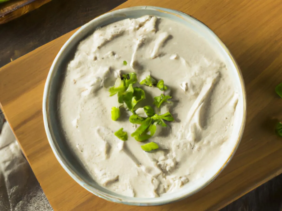 Vegan Scallion Tofu Cream Cheese Vegan Scallion Tofu Cream Cheese