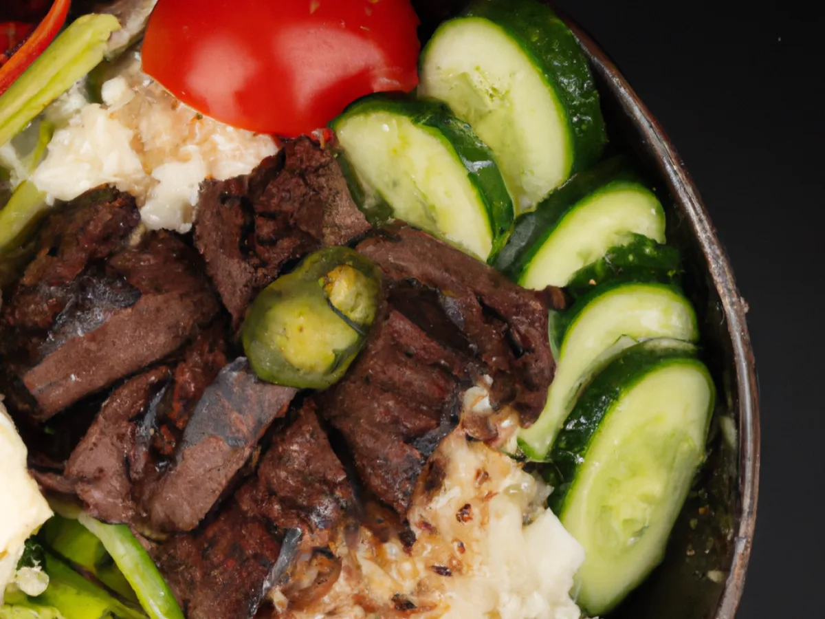 Beef Shawarma Bowl with Tahini Sauce and Hummus Beef Shawarma Bowl with Tahini Sauce and Hummus