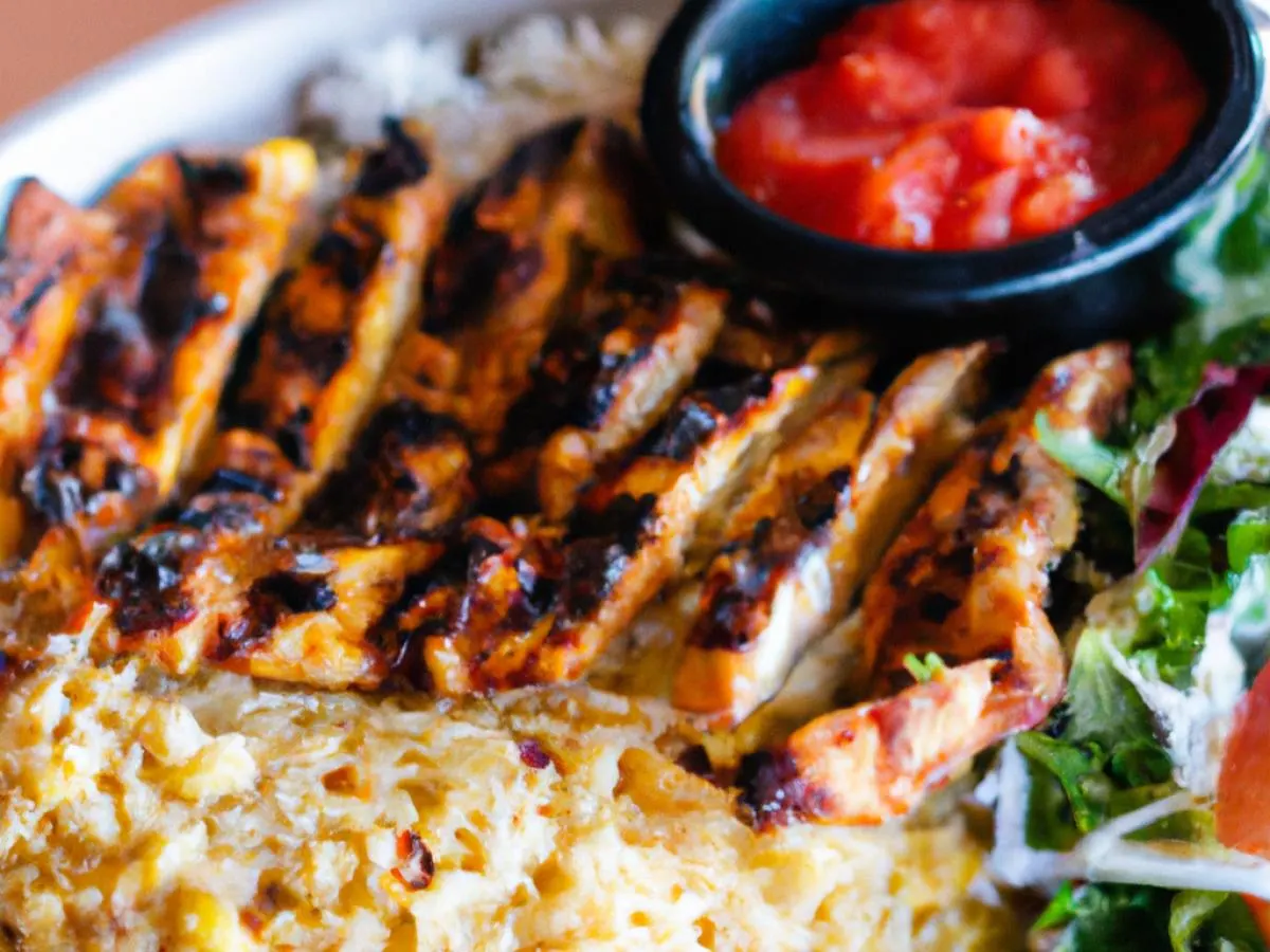 Spicy Grilled Chicken Boneless Thighs with Hot Sauce and Baba Ghanoush Spicy Grilled Chicken Boneless Thighs with Hot Sauce and Baba Ghanoush