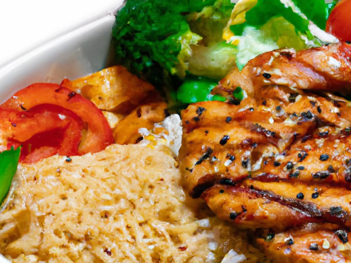 Spicy Grilled Chicken Boneless Thighs with Tzatziki Sauce and Baba Ghanoush Spicy Grilled Chicken Boneless Thighs with Tzatziki Sauce and Baba Ghanoush