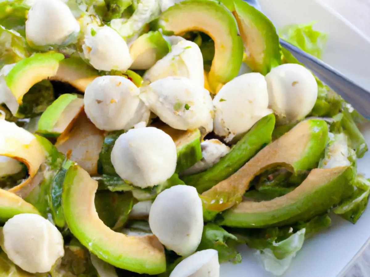 Avocado and Mozzarella Salad Avocado and Mozzarella Salad