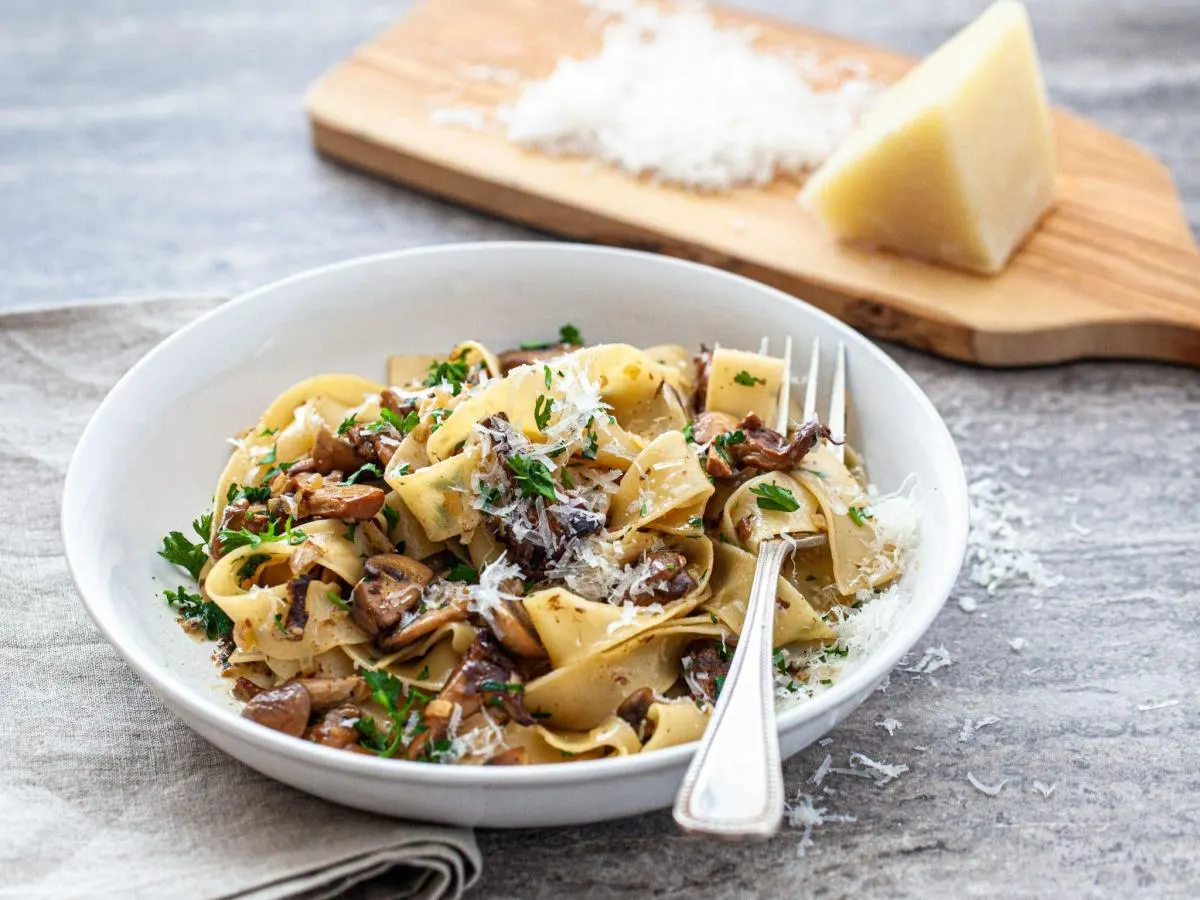 Pappardelle and Mushroom Ragu Pappardelle and Mushroom Ragu
