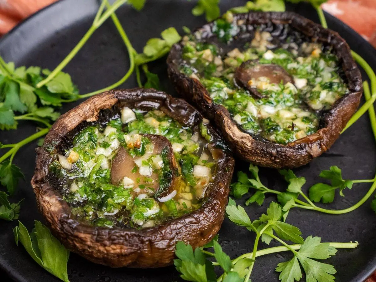Garlic Portobello Garlic Portobello