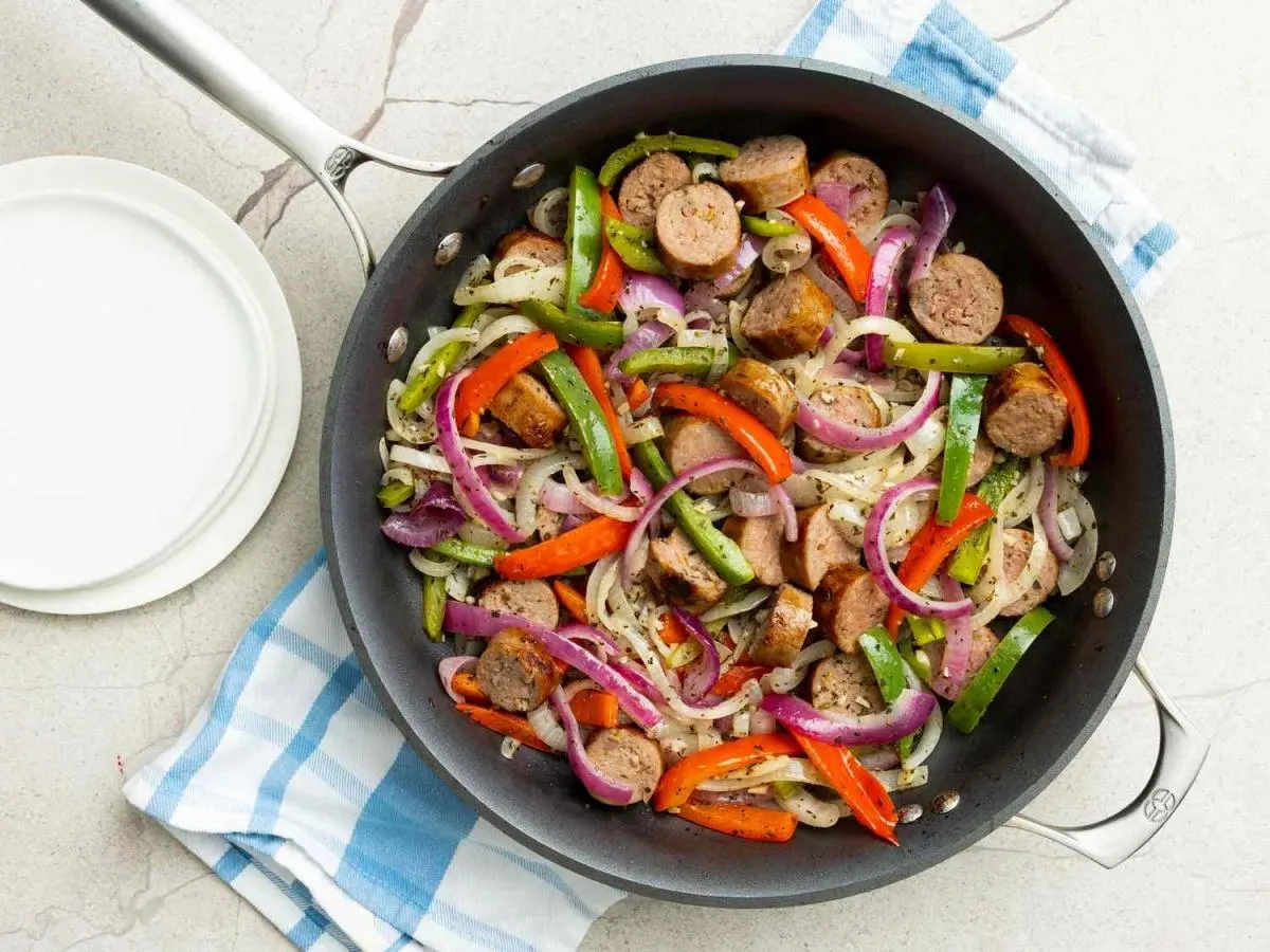 Sausage and Peppers Sausage and Peppers