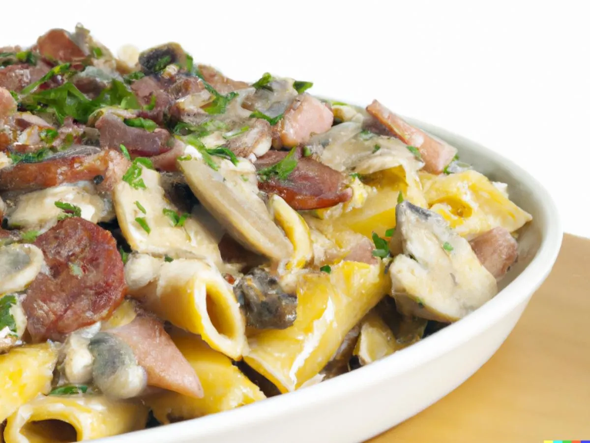 Penne and Sausage