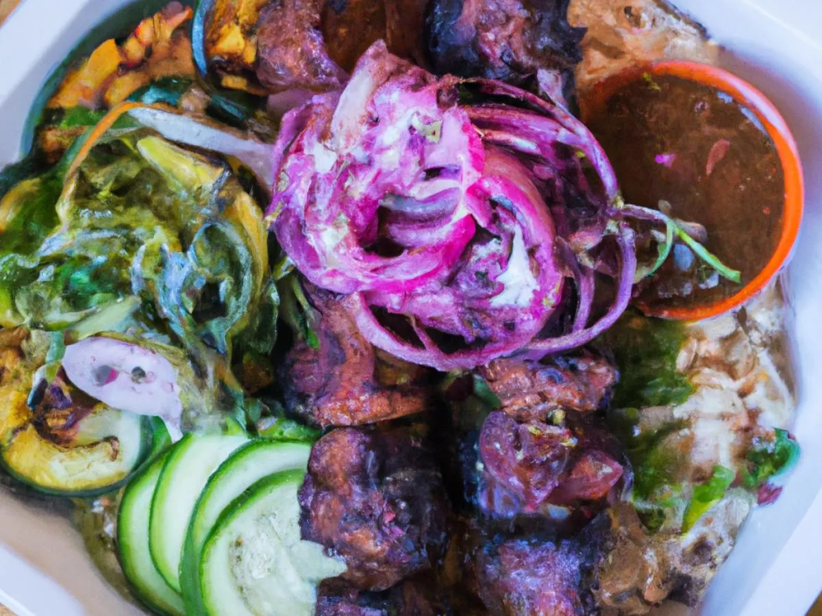 Lamb Kebab Bowl Lamb Kebab Bowl
