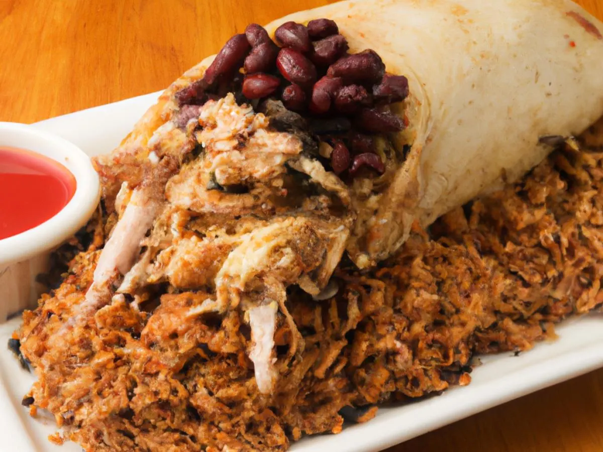 3 Smoked Pulled Chicken Corn Tortilla Tacos with Mexican Rice, Black Beans, and Red Chili Sauce 3 Smoked Pulled Chicken Corn Tortilla Tacos with Mexican Rice, Black Beans, and Red Chili Sauce