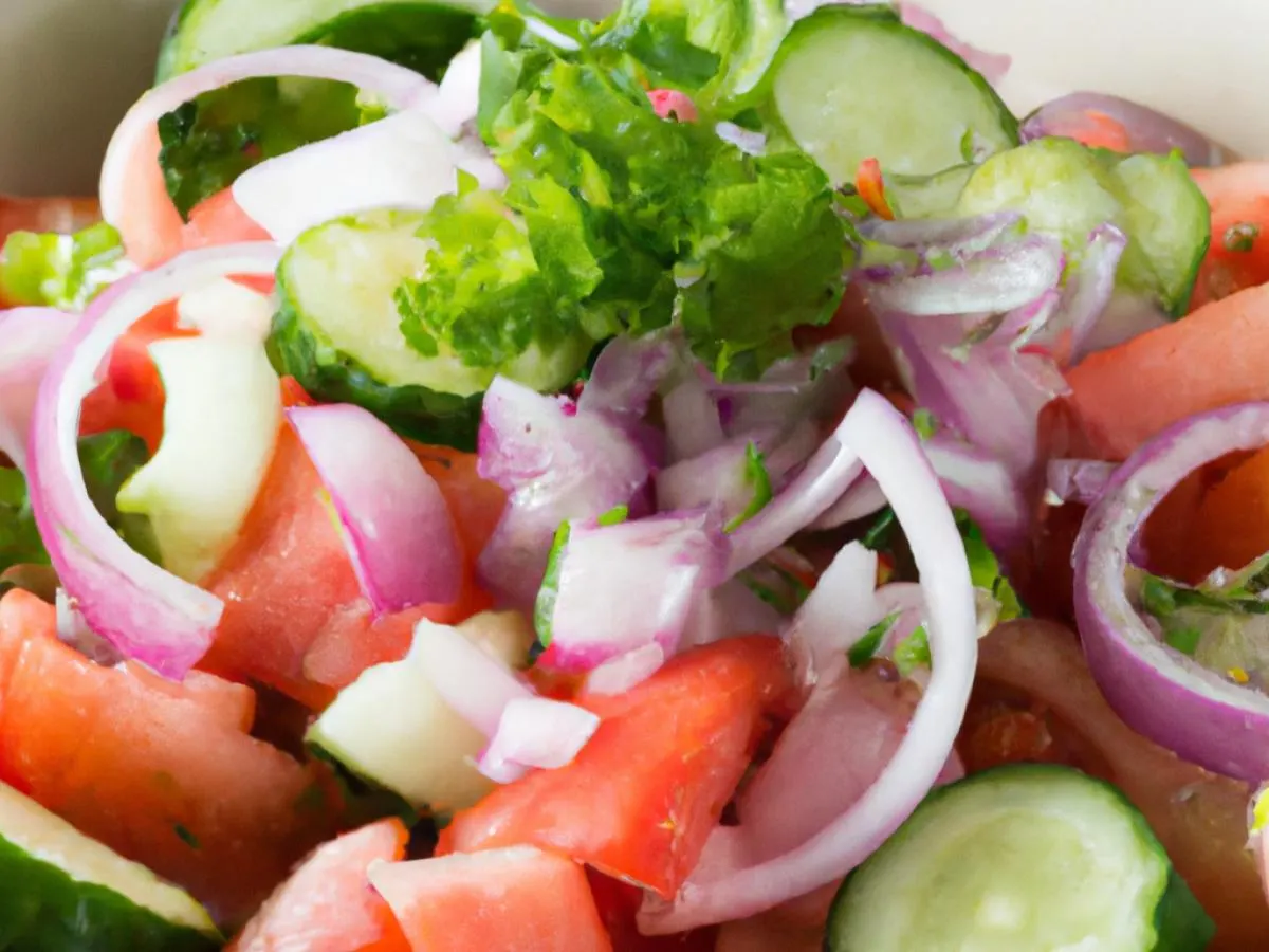 Shirazi Salad Shirazi Salad