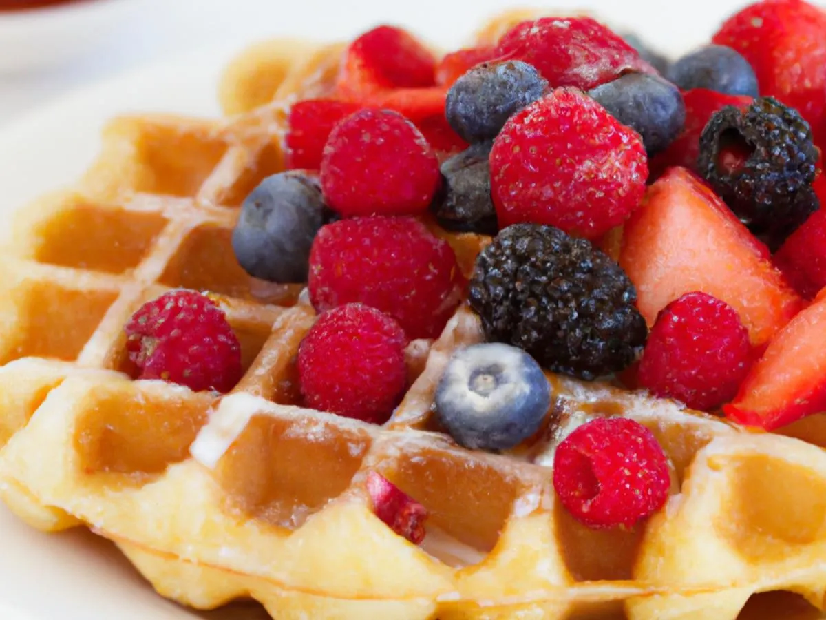 Waffles & Berries Waffles & Berries