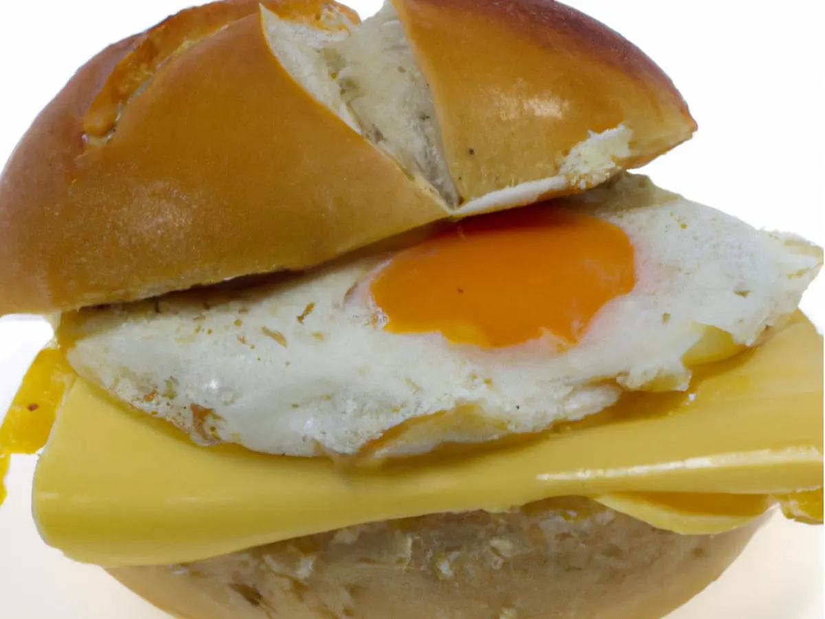 Egg and Cheese Sandwich Egg and Cheese Sandwich