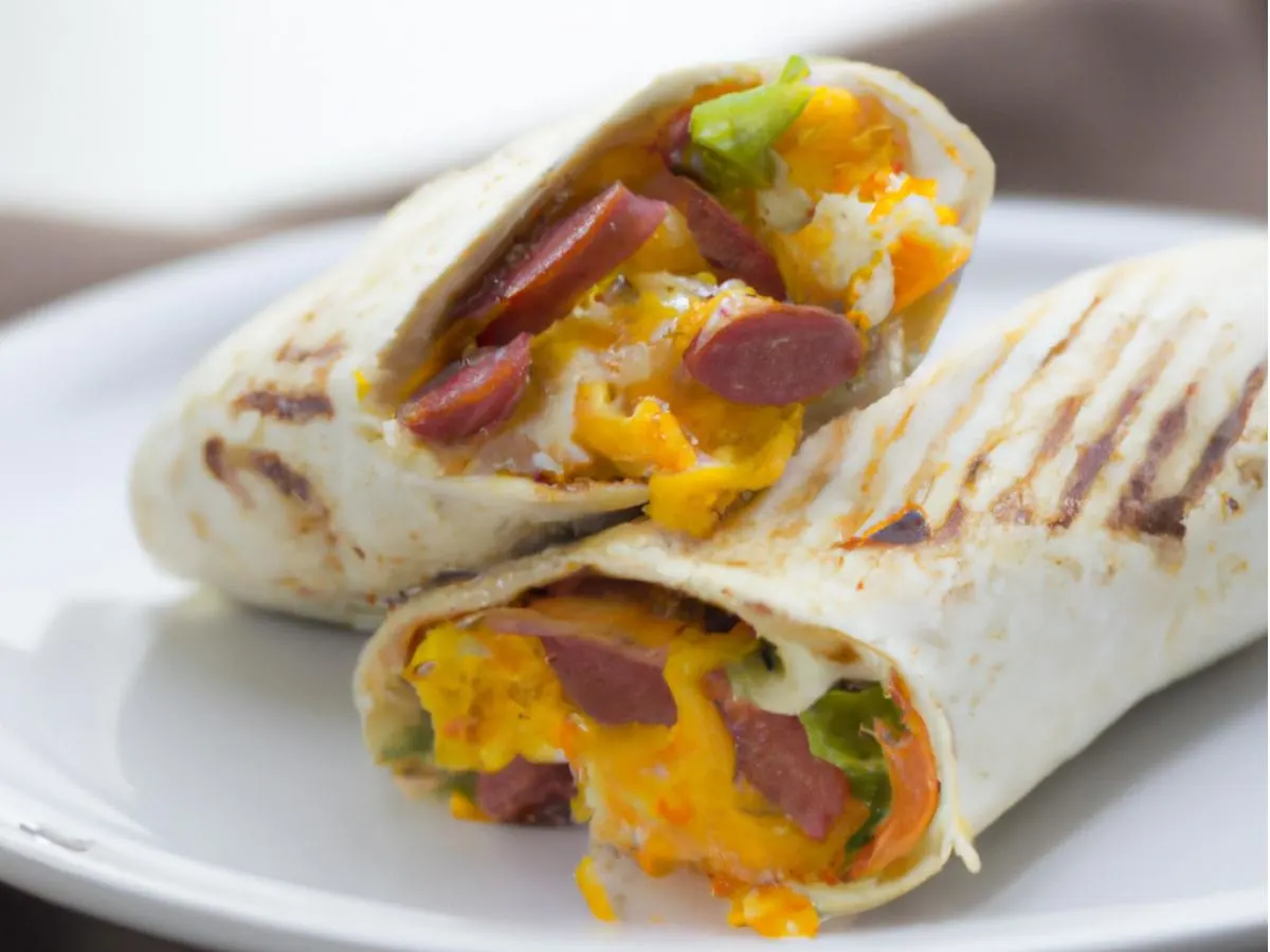 Sausage, Egg, and Cheese Wrap Sausage, Egg, and Cheese Wrap