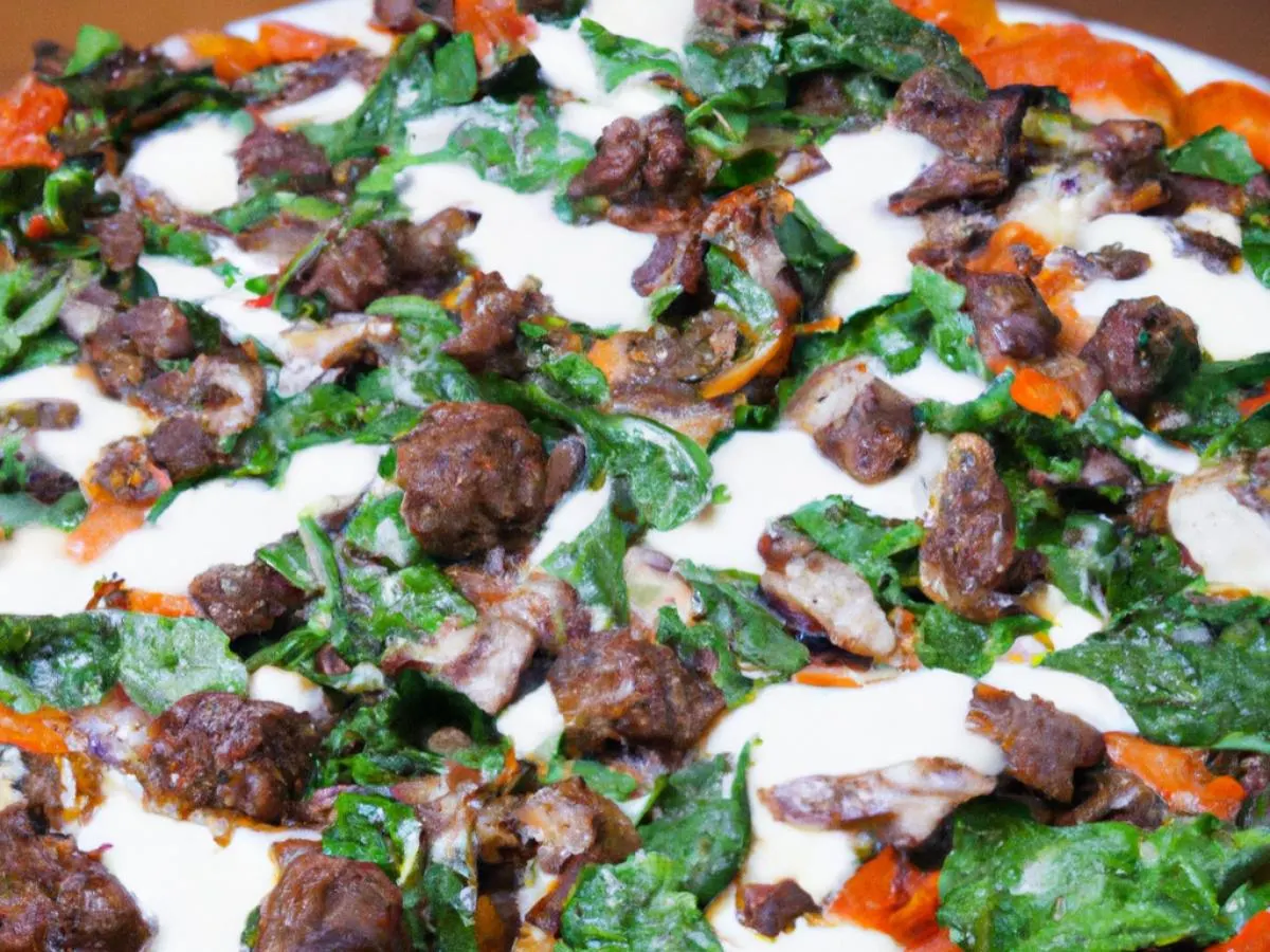Meatball Thin Crust Pizza Meatball Thin Crust Pizza