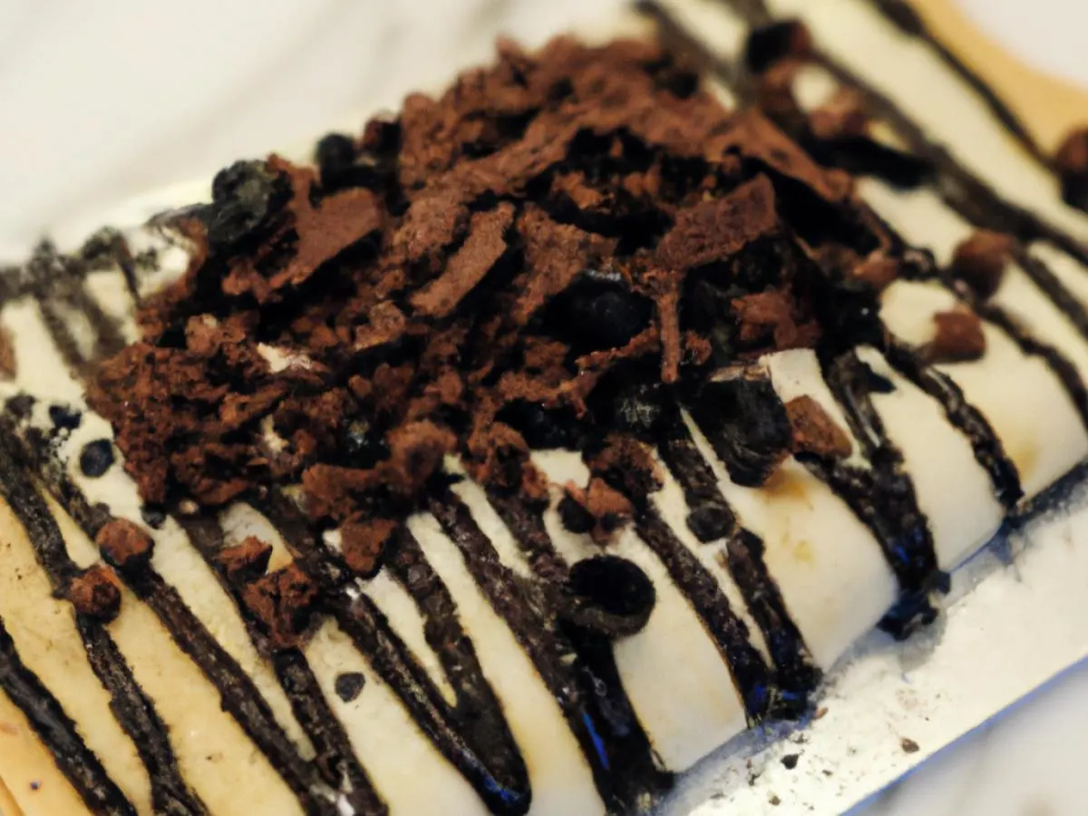 Chocolate Comma Crepe Chocolate Comma Crepe