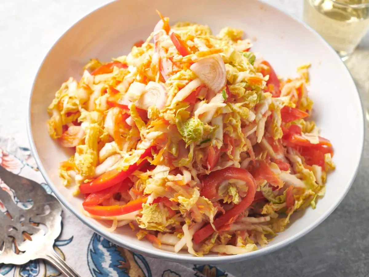Asian Napa Slaw