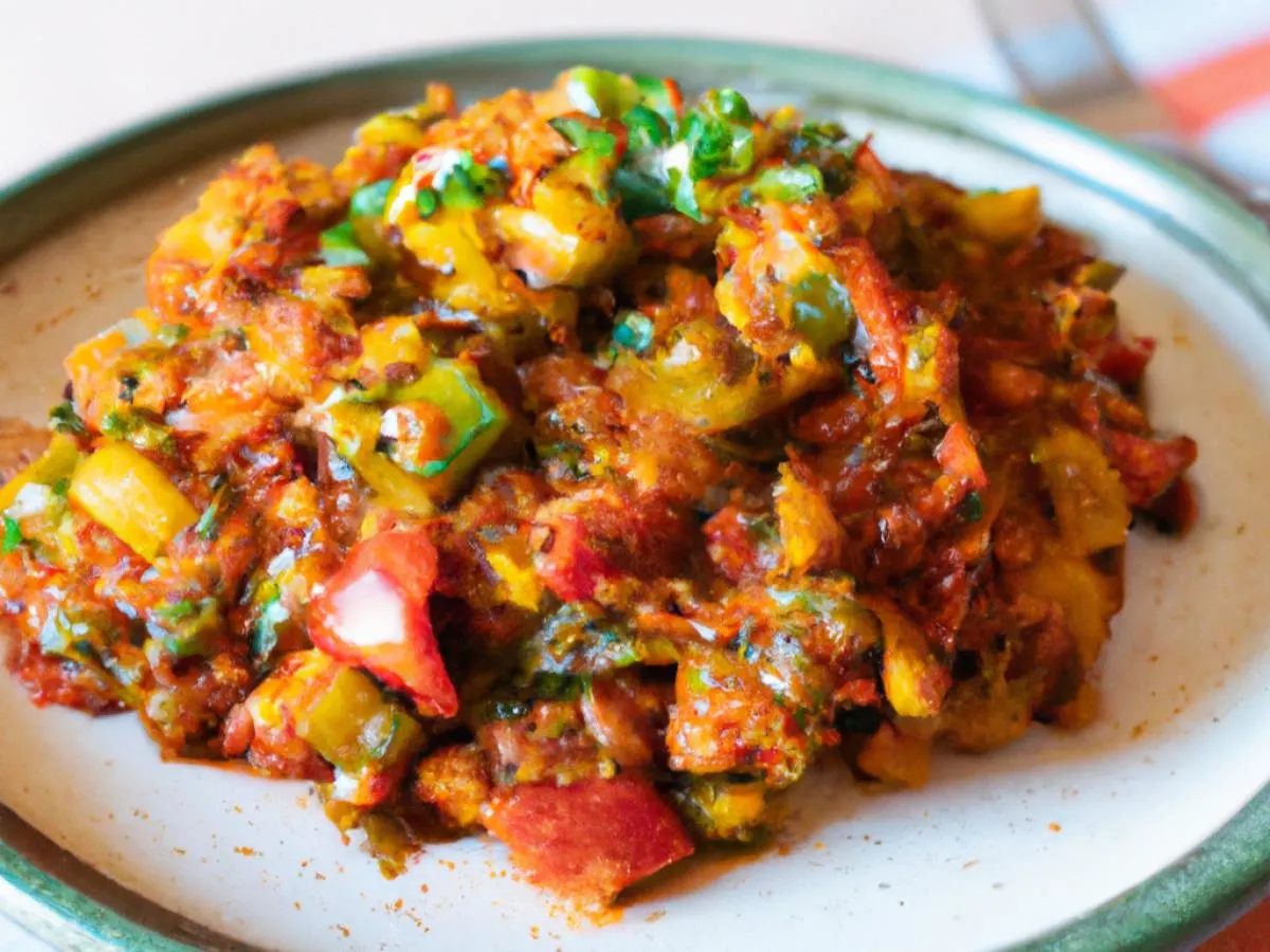 Vegan Saute w/Peppers and Onion Vegan Saute w/Peppers and Onion