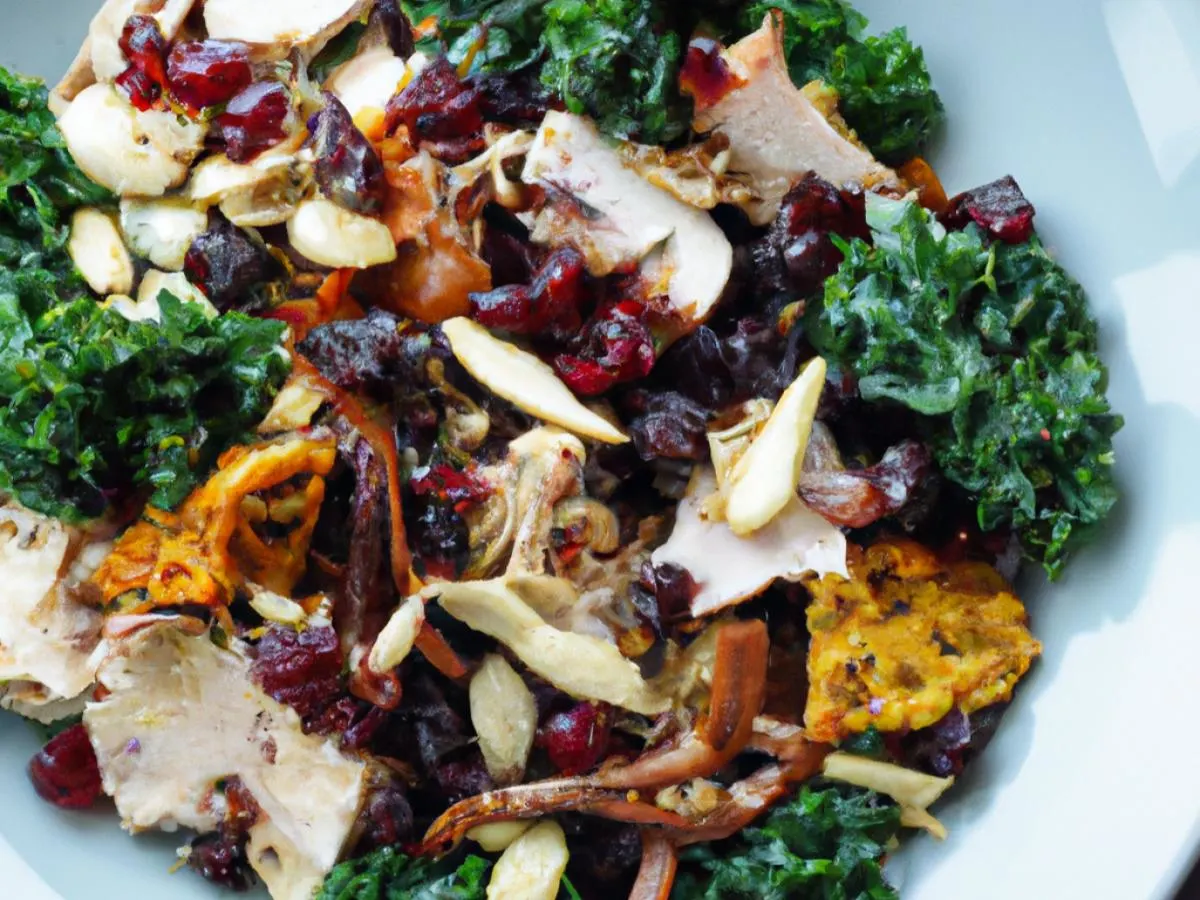 Middle Earth Salad With BBQ Jackfruit