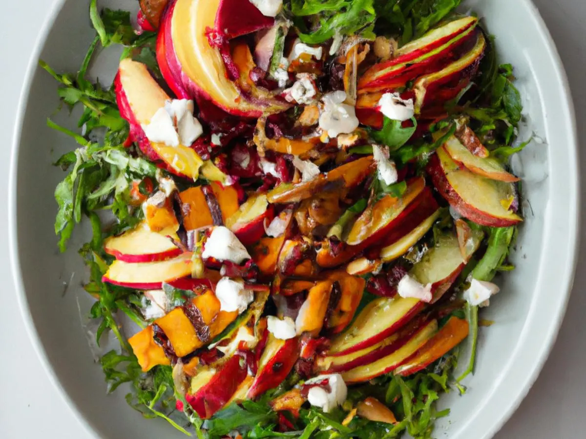 Mama T Salad With BBQ Jackfruit