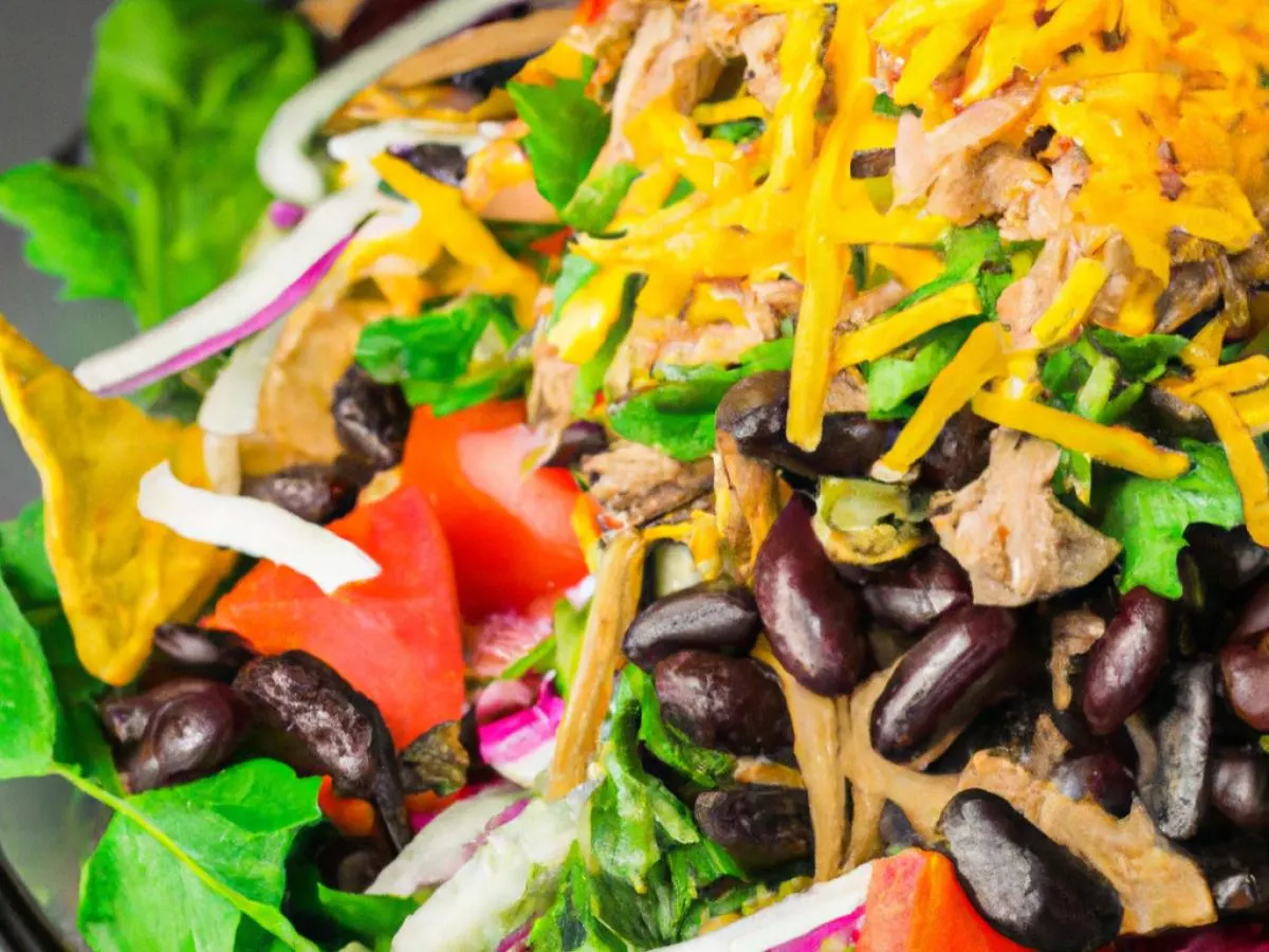 Pulled Pork Tucson Salad