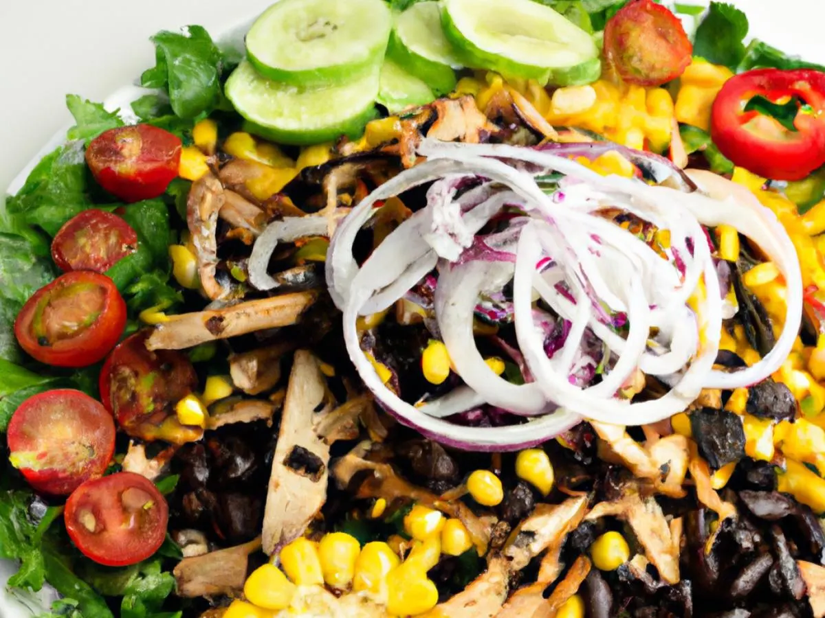Tucson Salad With BBQ Jackfruit