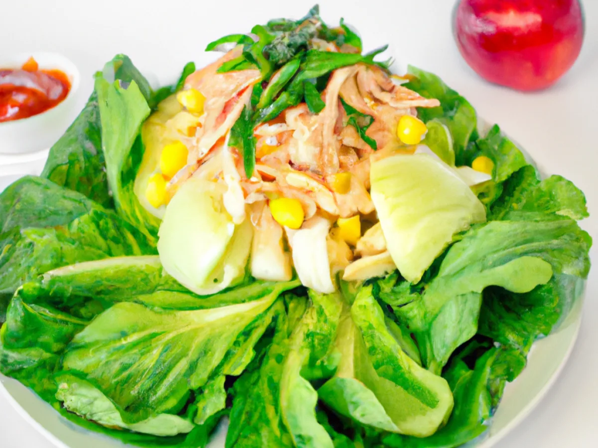 Garden Salad With Jackfruit Medley