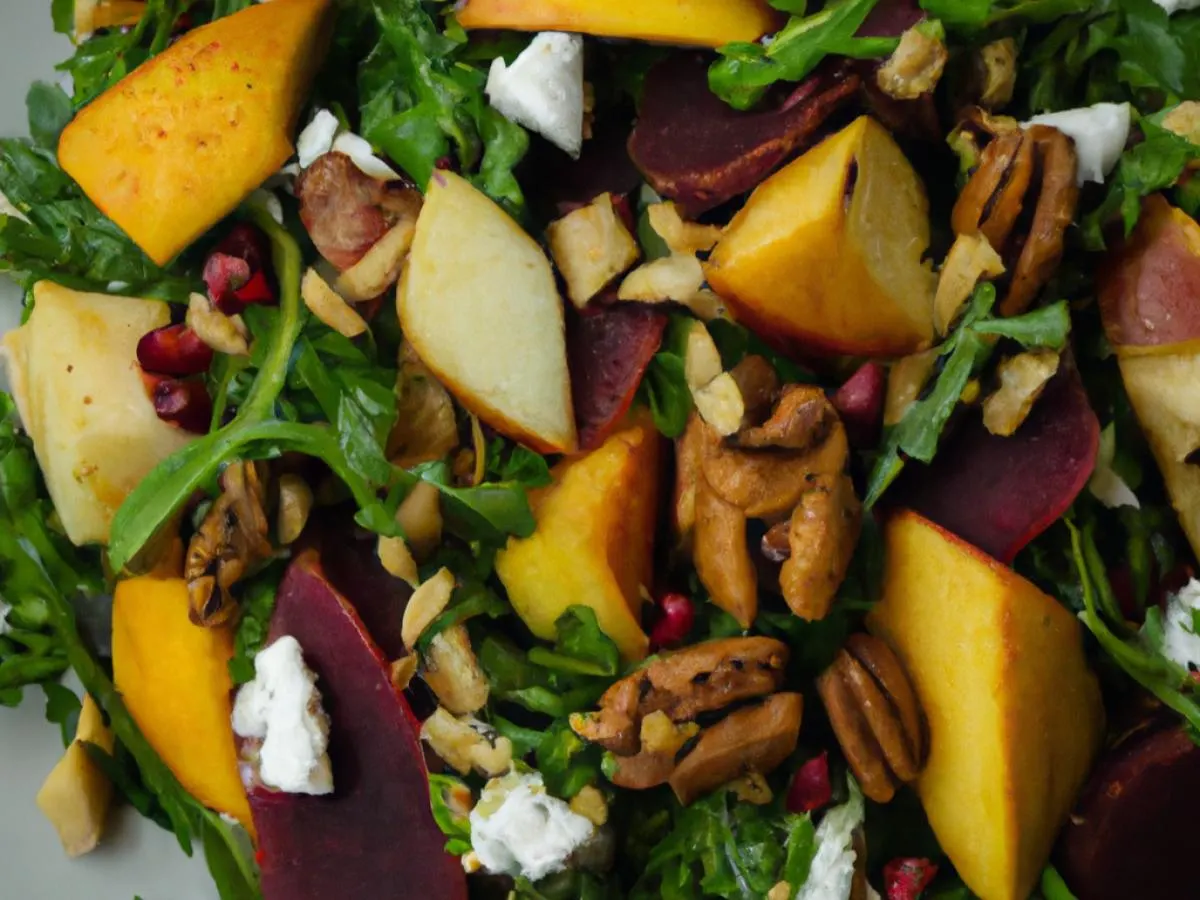 Mama T Salad With Jackfruit Medley