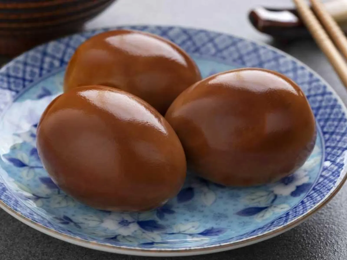 Braised Eggs