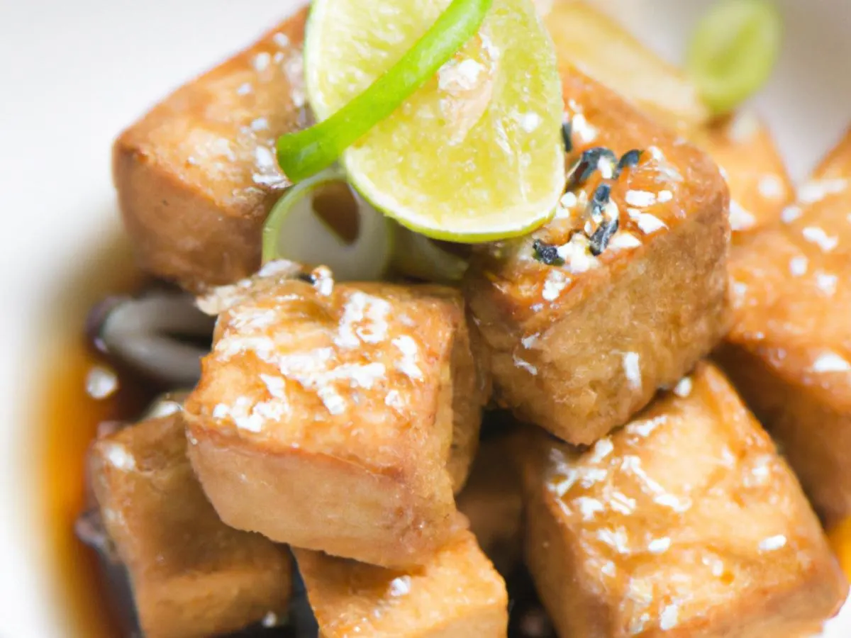 Sesame Lime Tofu