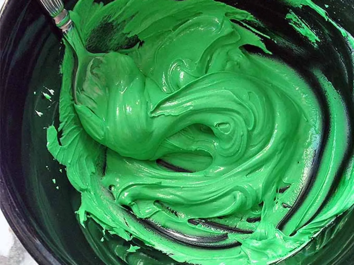 Green Royal Icing