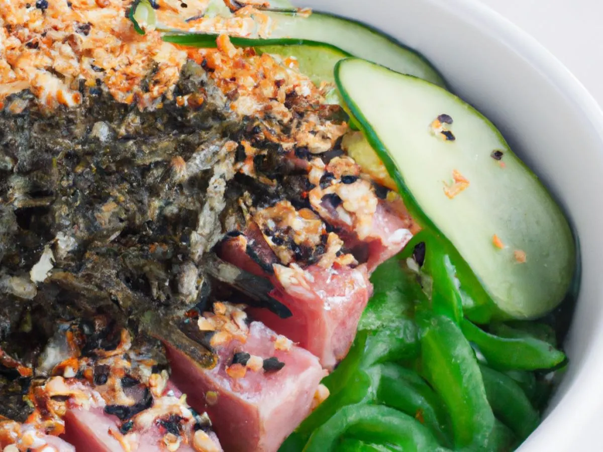 Hawaiian Ahi Bowl (Regular) — White Rice Hawaiian Ahi Bowl (Regular) — White Rice