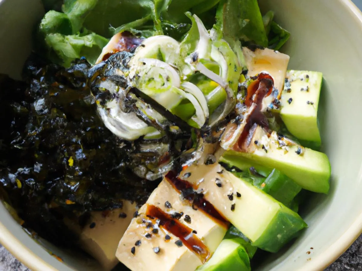 Sweet Shoyu Tofu Salad Bowl (Regular) — Mixed Greens Sweet Shoyu Tofu Salad Bowl (Regular) — Mixed Greens