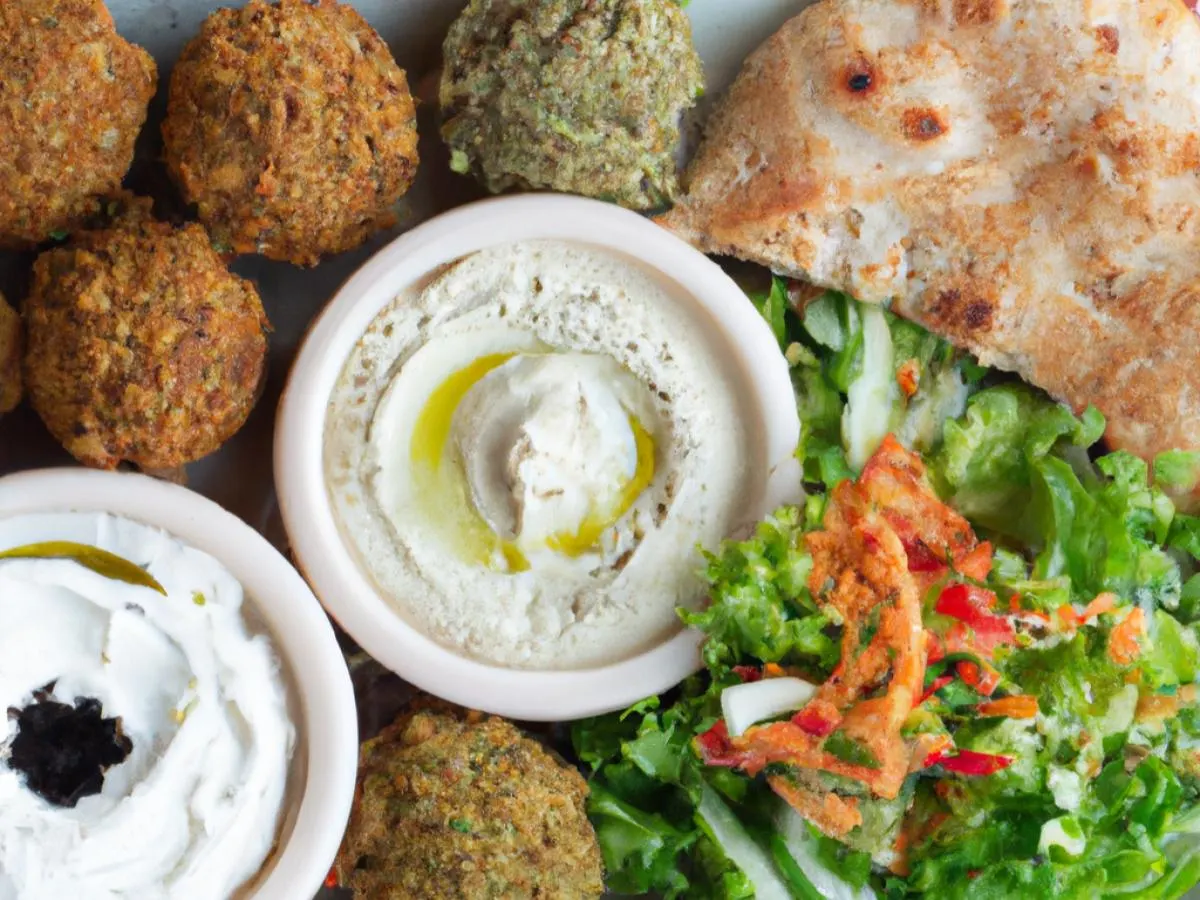 Falafel Combo Plate Falafel Combo Plate
