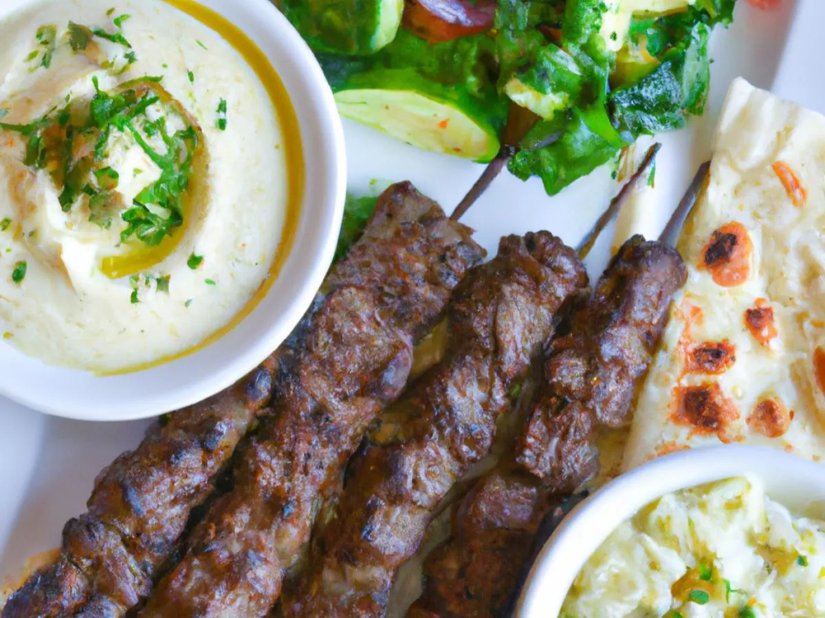 Beef Kebab Combo Plate Beef Kebab Combo Plate