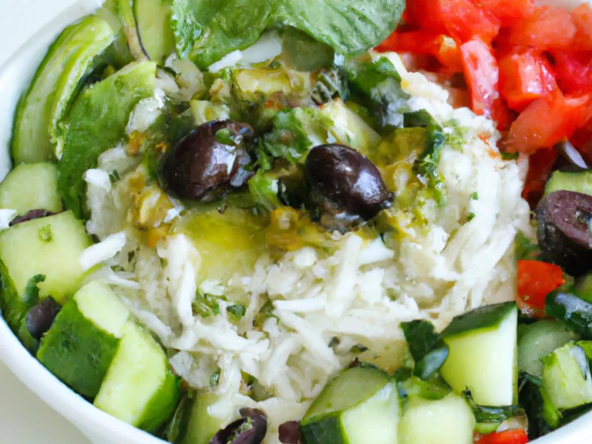 VEGAN Greektown Bowl VEGAN Greektown Bowl