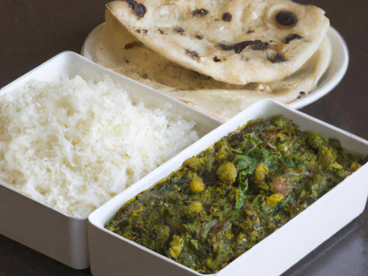 Palak Chana Box Palak Chana Box